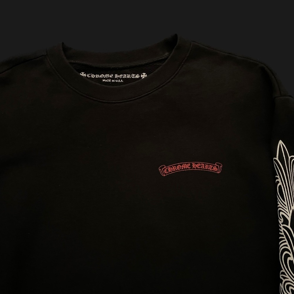 Chrome Hearts Matty Boy Chomper crewneck - Picture 2 of 8